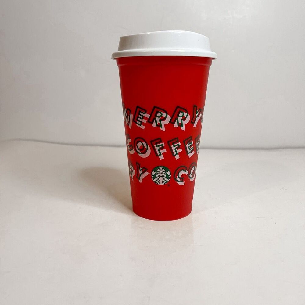 Starbucks Merry Coffee Christmas 2019 Cup 16‎ oz
